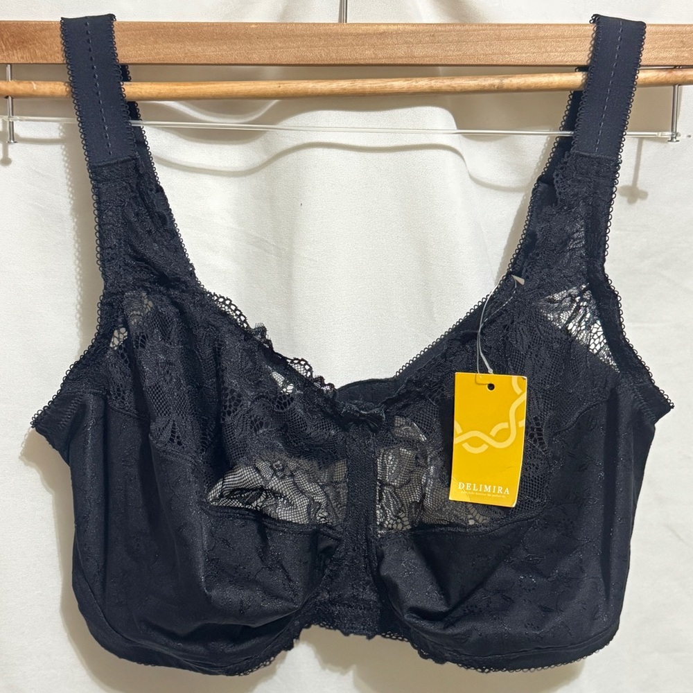 NWT Delimira Full Figure Bra size 38G